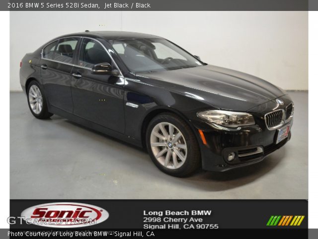 2016 BMW 5 Series 528i Sedan in Jet Black