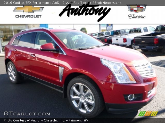 2016 Cadillac SRX Performance AWD in Crystal Red Tincoat