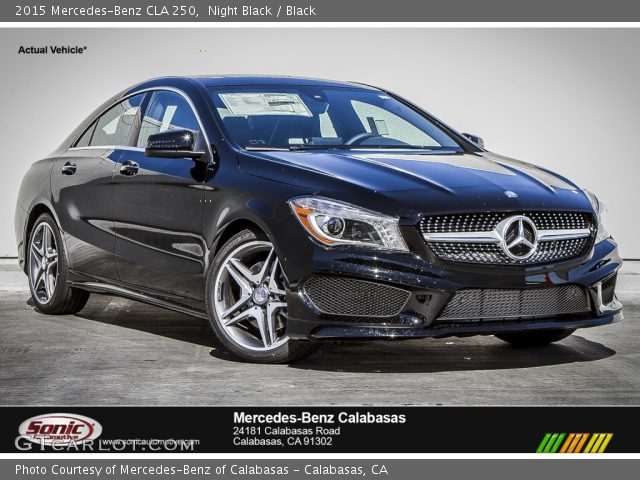 2015 Mercedes-Benz CLA 250 in Night Black