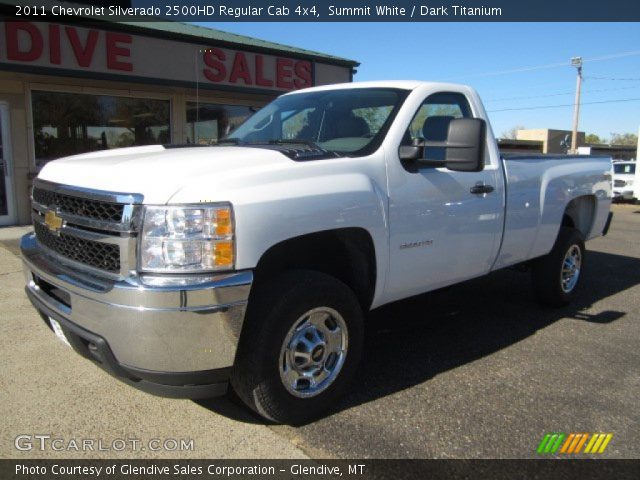 2011 Chevrolet Silverado 2500HD Regular Cab 4x4 in Summit White