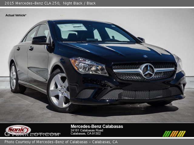2015 Mercedes-Benz CLA 250 in Night Black