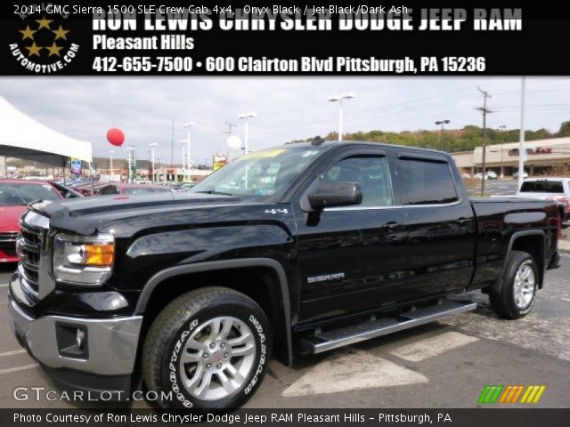 2014 GMC Sierra 1500 SLE Crew Cab 4x4 in Onyx Black