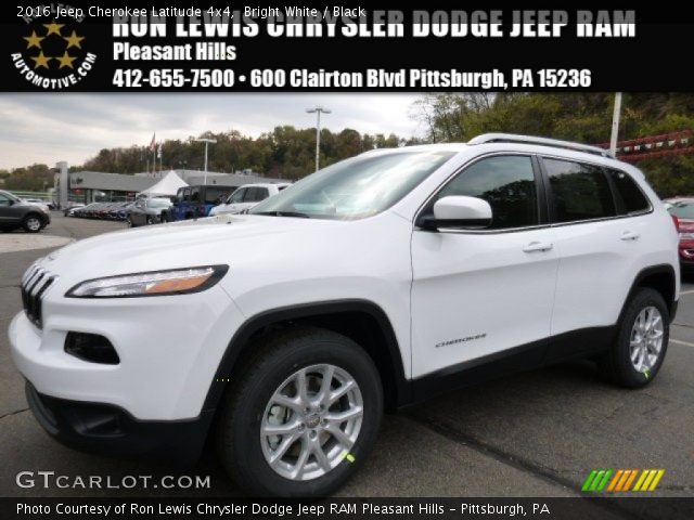 2016 Jeep Cherokee Latitude 4x4 in Bright White