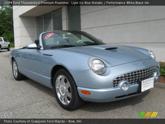 2004 Ford Thunderbird Premium Roadster in Light Ice Blue Metallic