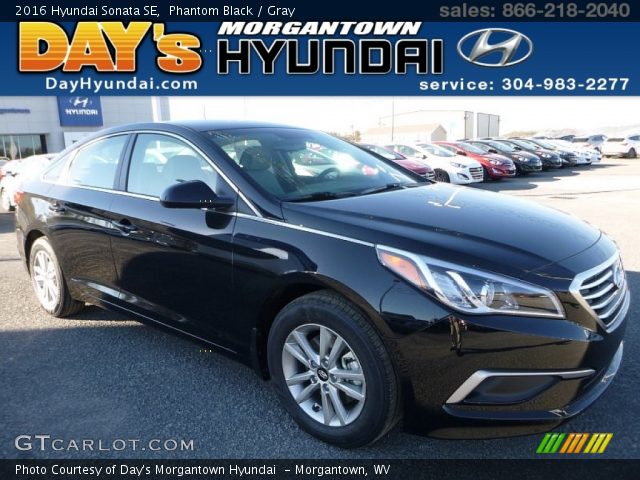 2016 Hyundai Sonata SE in Phantom Black