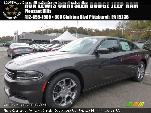2016 Dodge Charger SE AWD in Granite Crystal Metallic
