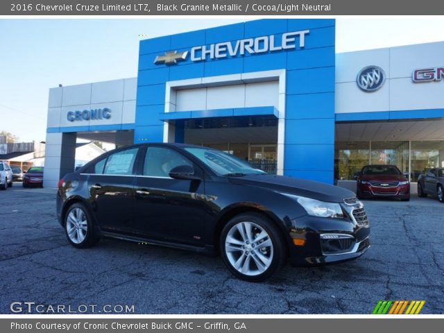 2016 Chevrolet Cruze Limited LTZ in Black Granite Metallic