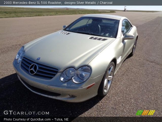 2003 Mercedes-Benz SL 500 Roadster in designo Silver Metallic