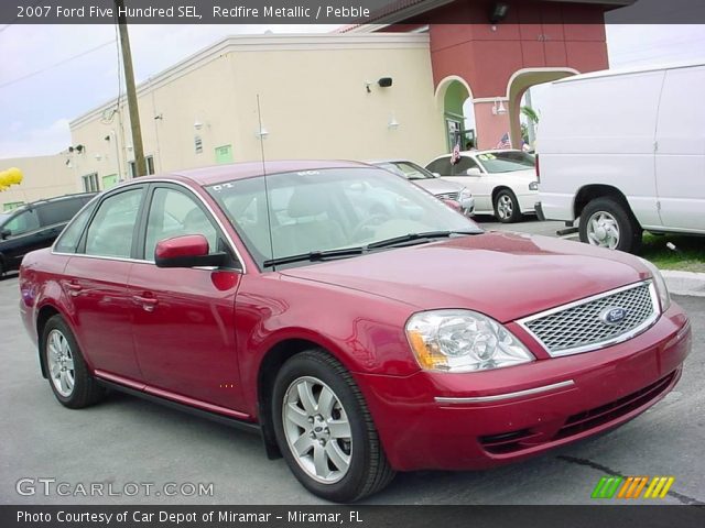 2007 Ford Five Hundred SEL in Redfire Metallic