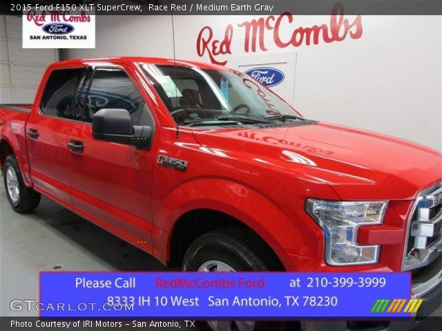 2015 Ford F150 XLT SuperCrew in Race Red