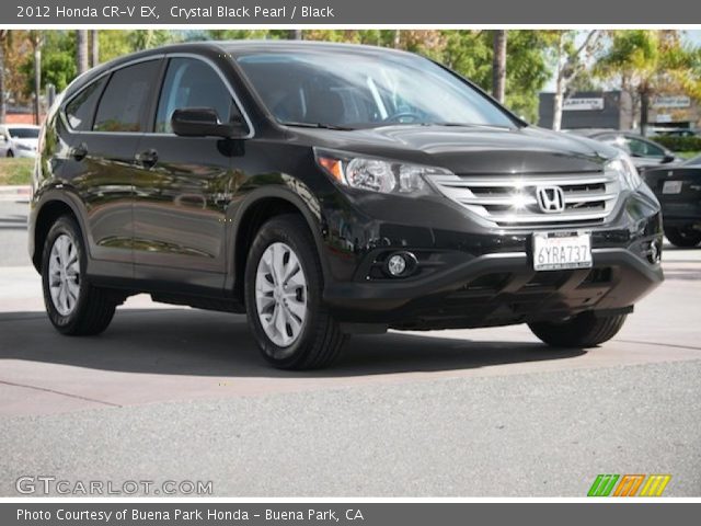 2012 Honda CR-V EX in Crystal Black Pearl