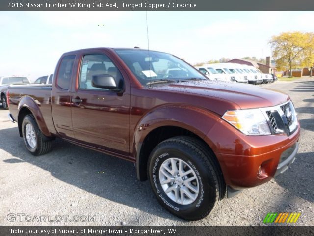 2016 Nissan Frontier SV King Cab 4x4 in Forged Copper