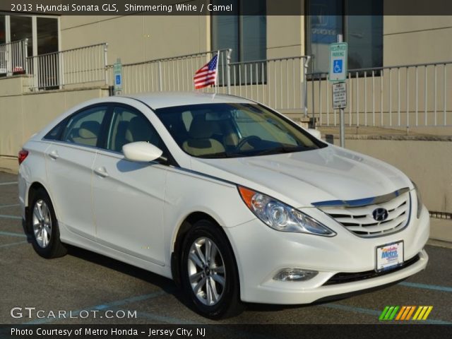 2013 Hyundai Sonata GLS in Shimmering White