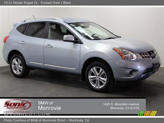 2012 Nissan Rogue SV in Frosted Steel