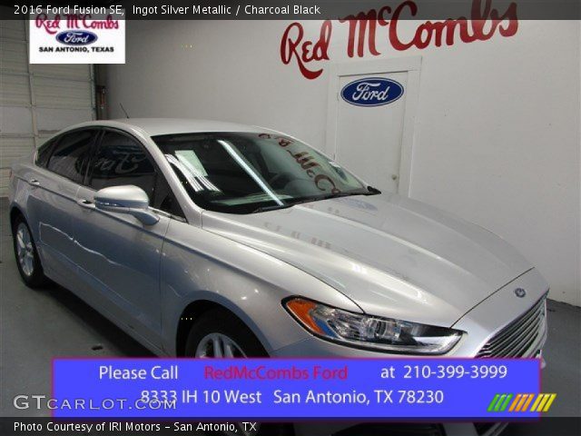2016 Ford Fusion SE in Ingot Silver Metallic