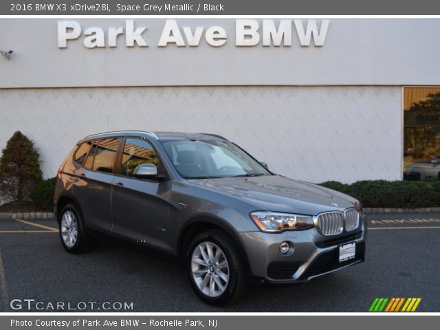 2016 BMW X3 xDrive28i in Space Grey Metallic
