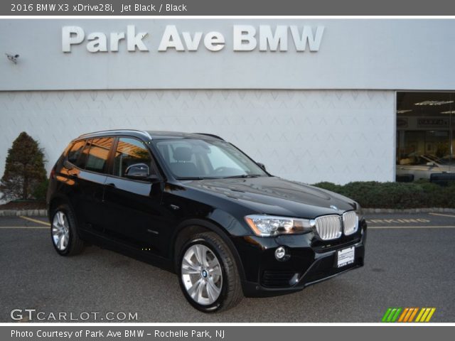 2016 BMW X3 xDrive28i in Jet Black