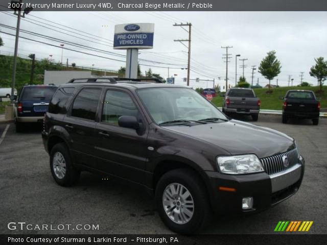 2007 Mercury Mariner Luxury 4WD in Charcoal Beige Metallic