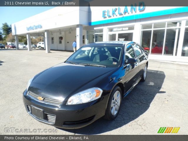 2011 Chevrolet Impala LS in Black