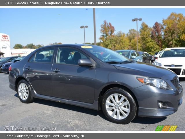 2010 Toyota Corolla S in Magnetic Gray Metallic