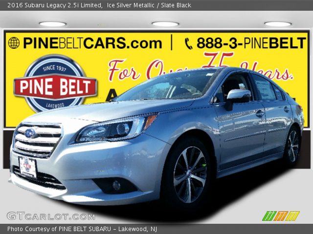 2016 Subaru Legacy 2.5i Limited in Ice Silver Metallic