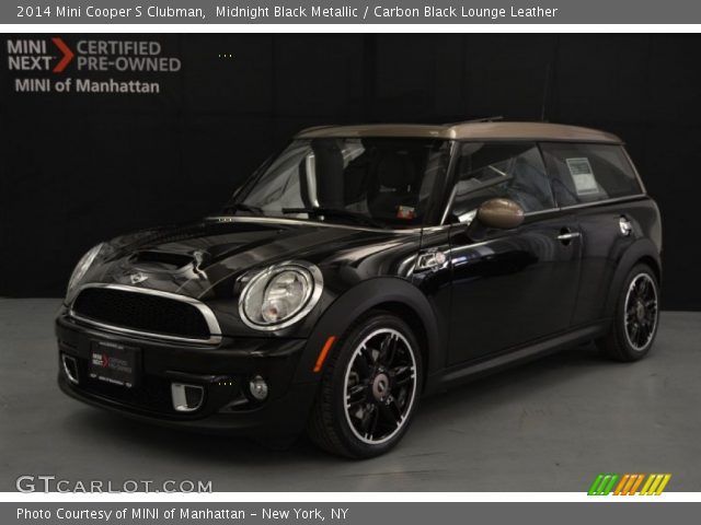2014 Mini Cooper S Clubman in Midnight Black Metallic