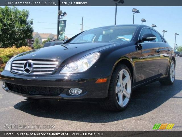 2007 Mercedes-Benz CLS 550 in Black