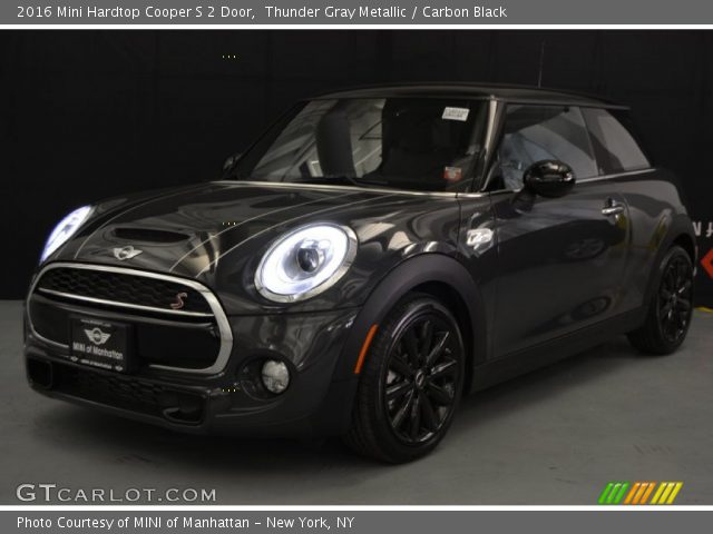 2016 Mini Hardtop Cooper S 2 Door in Thunder Gray Metallic