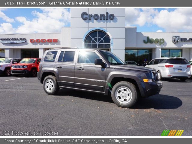 2016 Jeep Patriot Sport in Granite Crystal Metallic