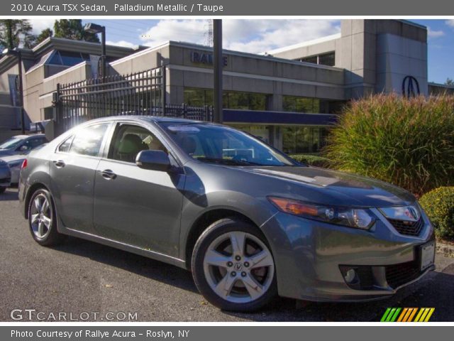 2010 Acura TSX Sedan in Palladium Metallic