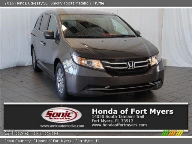 2016 Honda Odyssey SE in Smoky Topaz Metallic
