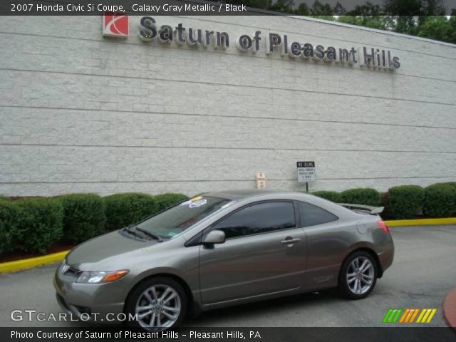 2007 Honda Civic Si Coupe in Galaxy Gray Metallic