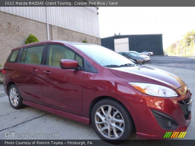 2012 Mazda MAZDA5 Grand Touring in Copper Red Mica