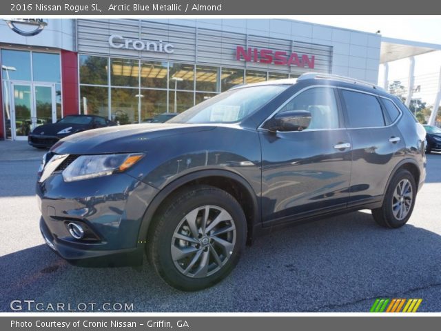 2016 Nissan Rogue SL in Arctic Blue Metallic