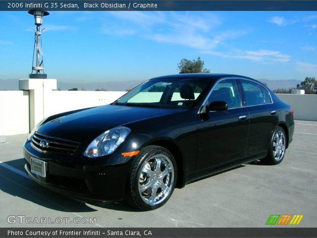 2006 Infiniti G 35 Sedan in Black Obsidian