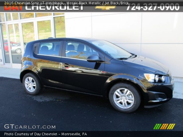 2016 Chevrolet Sonic LT Hatchback in Mosaic Black Metallic