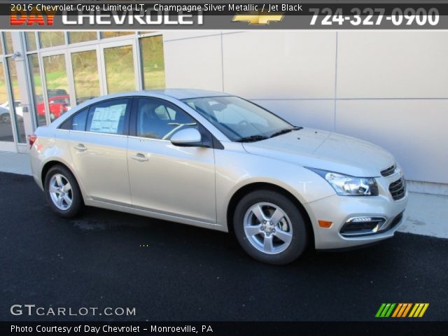 2016 Chevrolet Cruze Limited LT in Champagne Silver Metallic