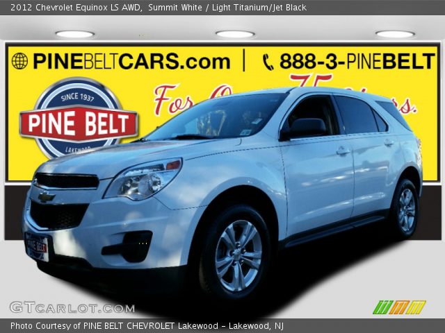 2012 Chevrolet Equinox LS AWD in Summit White