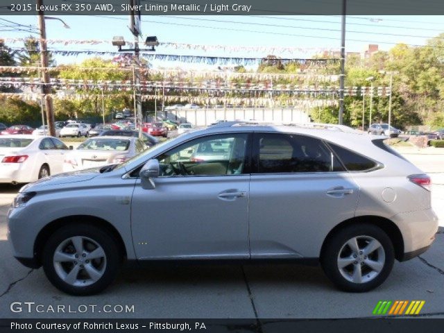 2015 Lexus RX 350 AWD in Silver Lining Metallic