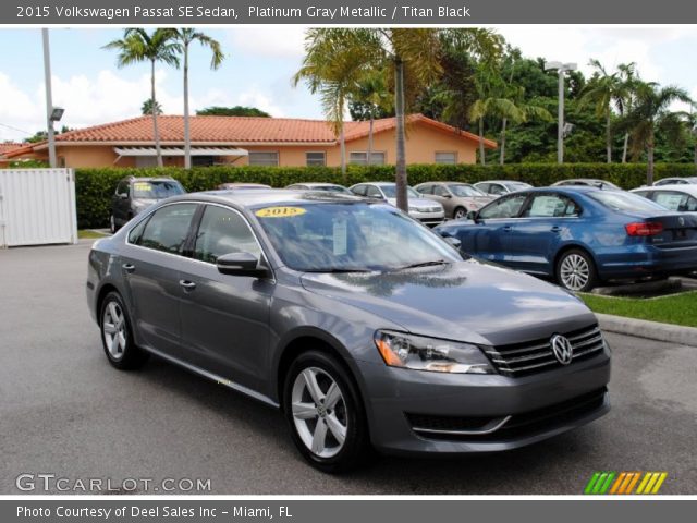 2015 Volkswagen Passat SE Sedan in Platinum Gray Metallic
