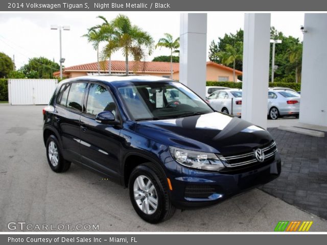 2014 Volkswagen Tiguan S in Night Blue Metallic