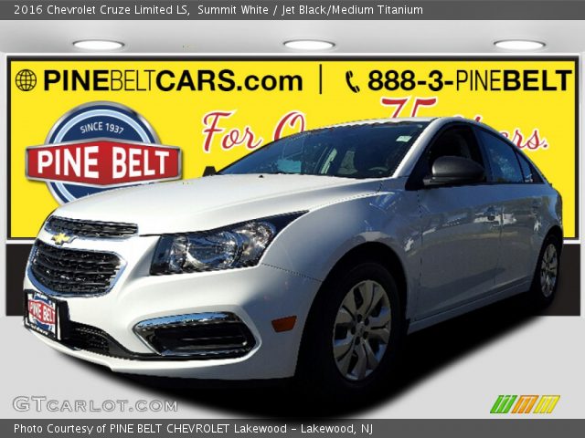 2016 Chevrolet Cruze Limited LS in Summit White