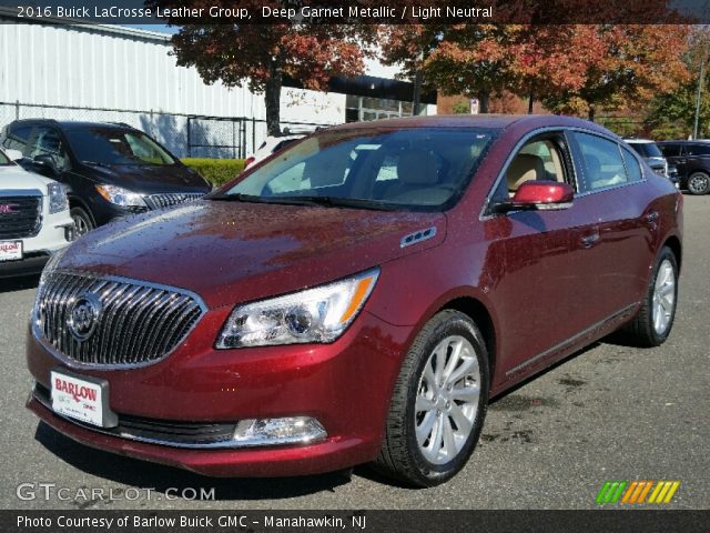 2016 Buick LaCrosse Leather Group in Deep Garnet Metallic