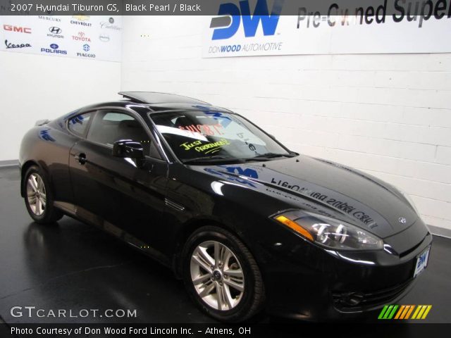 2007 Hyundai Tiburon GS in Black Pearl