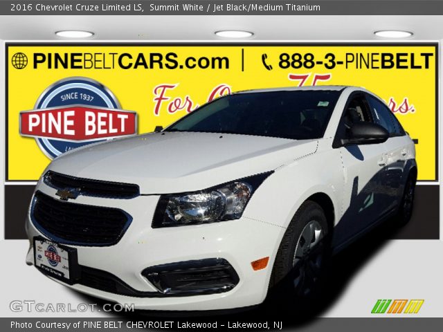 2016 Chevrolet Cruze Limited LS in Summit White