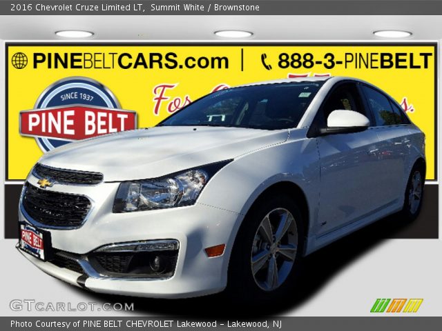 2016 Chevrolet Cruze Limited LT in Summit White
