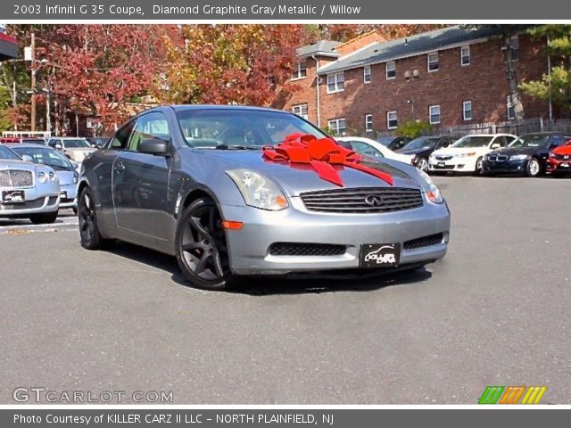 2003 Infiniti G 35 Coupe in Diamond Graphite Gray Metallic