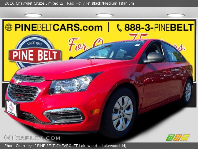 2016 Chevrolet Cruze Limited LS in Red Hot