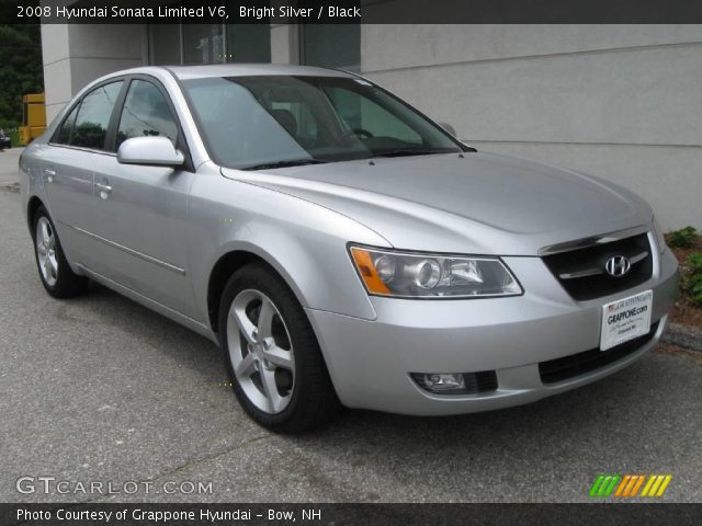 2008 Hyundai Sonata Limited V6 in Bright Silver