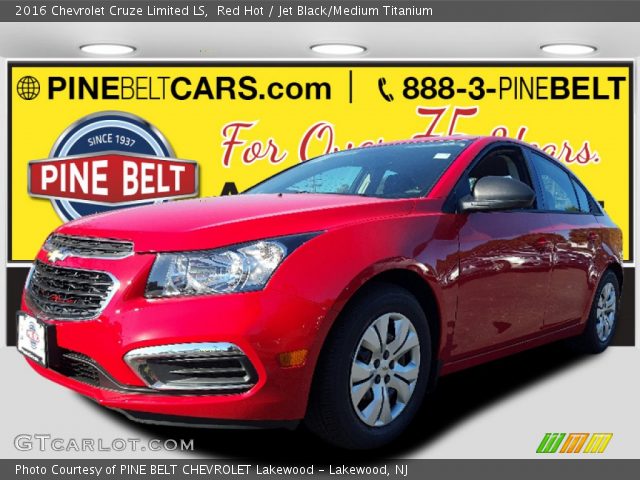 2016 Chevrolet Cruze Limited LS in Red Hot